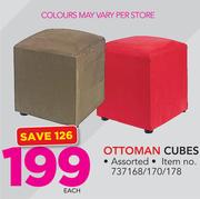 Ottoman Cubes-Each