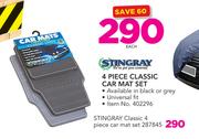 Stingray Classic 4 Piece Car Mat Set-Each