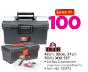 Big Jim 42cm, 32cm, 21cm Toolbox Set