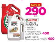 Castrol 5L Magnatec 10W Engine Oil