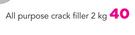 Powefix All Purpose Crack Filler-2Kg
