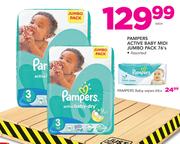 Pampers Active Baby Midi Jumbo Pack-76's Each