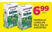 Parmalat Longlife Milk Assorted-500ml Each