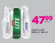 Castle Lite NRB-6 x 340ml