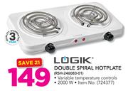 Logik Double Spiral Hotplate RSH-246083-01