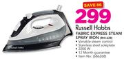 Russell Hobbs Fabric Express Steam Spray Iron RHI-628