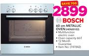 Bosch 60cm Metallic Oven HEN201E2