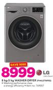 LG 8kg-5Kg Washer-Dryer FH4U2TMP8S