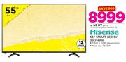 Hisense 55” Smart LED TV 55K3140PW
