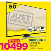 Samsung 50” UHD TV 50MU7000