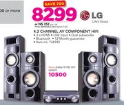 LG 4.2 Channel AV Component Hi-Fi