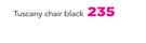Contour Tuscany Chair Black