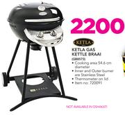 Ketla Gas Kettle Braai GB8573