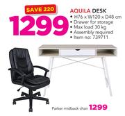 Aquila Desk (H76 x W120 x D48cm)