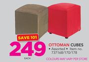 Ottoman Cubes-Each
