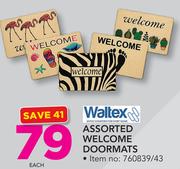 Waltex Welcome Doormats-Each