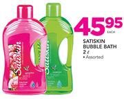 Satiskin Bubble Bath-2Ltr Each