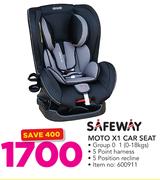Safeway Moto X1 Car Seat