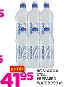 Bon Aqua Still Prepared Water-6x750ml