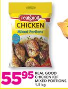 Real Good Chicken IQF Mixed Portions-1.5kg