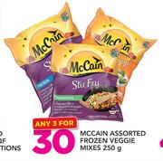 Mccain Frozen Veggie Mixes-3x250g