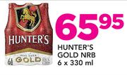 Hunter’s Gold NRB-6x330ml