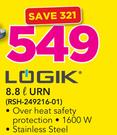 Logik 8.8Ltr Urn