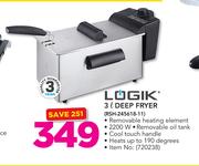 Logik 3Ltr Deep Fryer RSH-245618-11