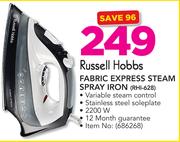 Russell Hobbs Fabric Express Steam Spray Iron RHI-628