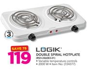 Logik Double Spiral Hotplate RSH-246083-01