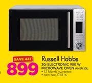 Russell Hobbs 30Ltr Electronic 900W Microwave Oven RHEM30L