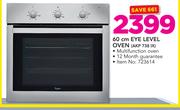 Whirlpool 60cm Eye Level Oven AKP 738 IX