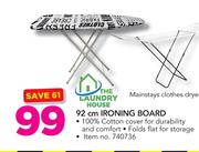 The Laundry House 92cm Ironing Board