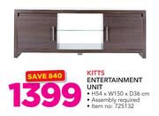Kitts Entertainment Unit H54 x W150 x D36cm