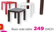 Basic Side Table-Each