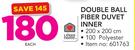 Always Home Double Ball Fiber Duvet Inner