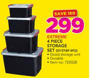 Extreme 4 Piece Storage Set DY-ST-BP-4P2