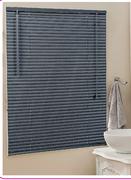 Decorland Ready Made 25MM PVC Venetian Blinds Steel-600W x 1000 H mm