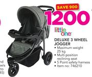 Little One Deluxe 3 Wheel Jogger