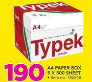 Typek A4 Paper Box 5 x 500 Sheet