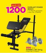 Everlast Power Bench