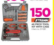 Stramm 60 Piece Tool Kit With Case
