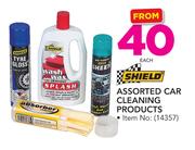Shield Assorted Car Cleaning Products-Each