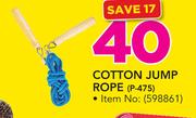 Cotton Jump Rope P-475
