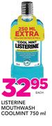 Listerine Mouthwash Coolmint-750ml Each