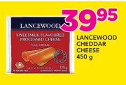 Lancewood Cheddar Cheese-450g