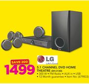 LG 5.1 Channel DVD Home Theatre