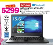 Lenovo 15.6" Intel Pentium Notebook IDEAPAD 10 