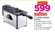 Salton 3L Deep Fryer
