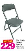 Folding Chair Black